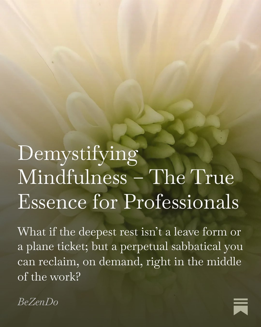 Demystifying Mindfulness – The True Essence for Professionals